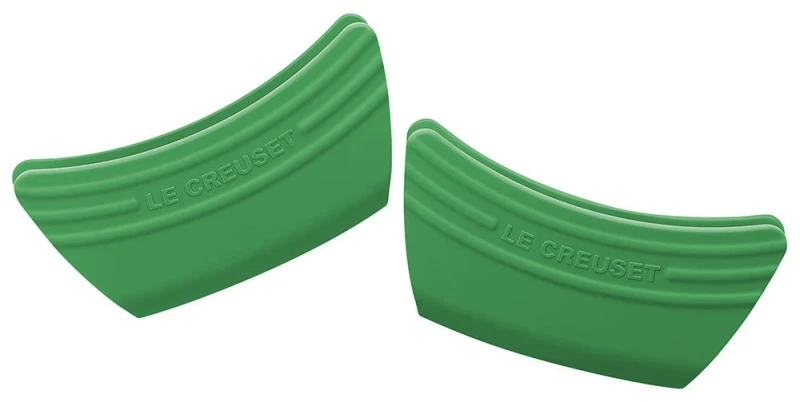 Le Creuset Silikon Griffschutz 2er-Set Bamboo Green