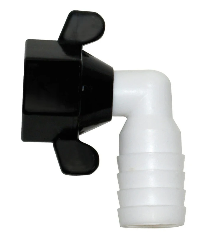 Lilie Aufschraubtülle gewinkelt, 1/2" -Ix DIN 2001-2 1/2" Ix10mm