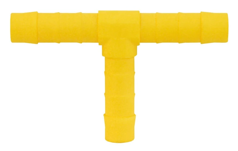 Lilie T-Verbinder WeißGELB Innen-Ø 12mm