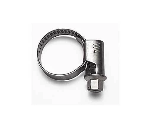 Lilie Schlauchschelle W4 Nirosta-1A Rostfreier Stahl 12-22 mm