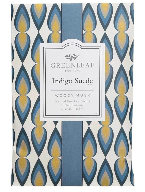 Greenleaf Duft Sachet Large - Indigo Suede - Duftsäckchen