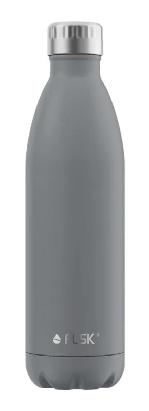 FLSK Trinkflasche Stone Isolierflasche Grau 750 ml