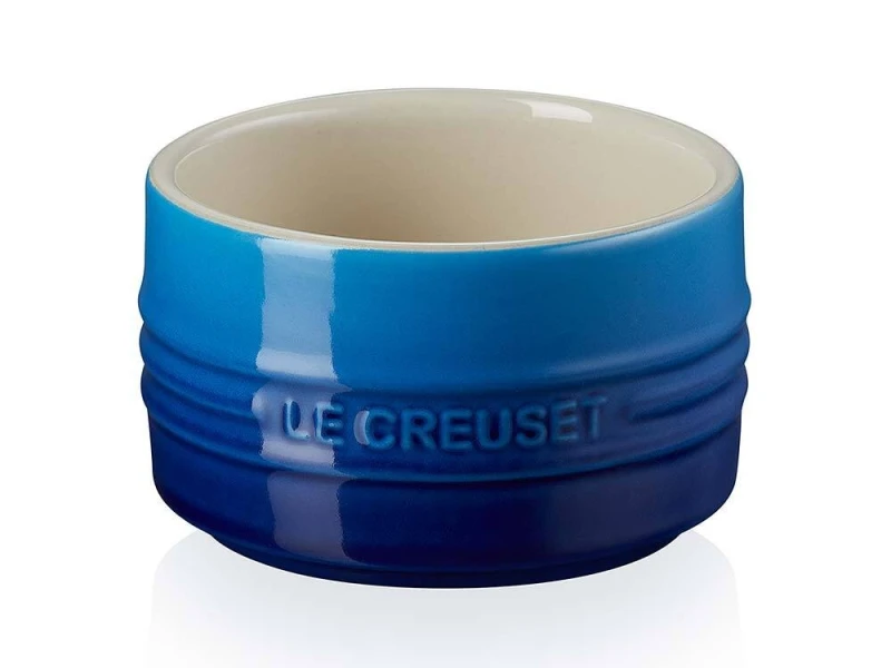 Le Creuset Stapelbares Förmchen Azure Blau 8cm