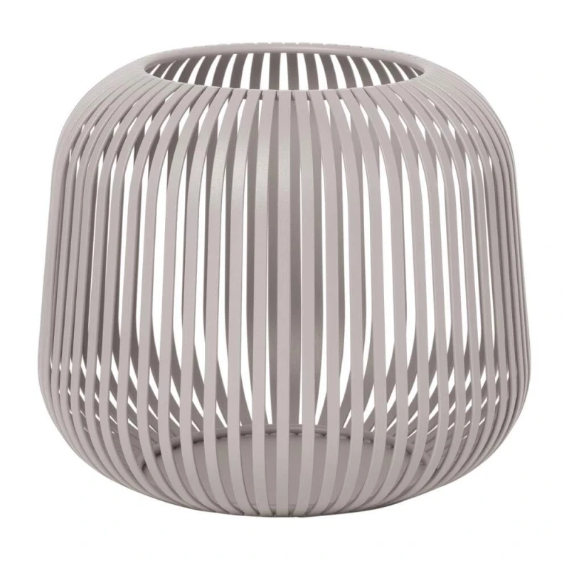 blomus Laterne LITO grau Windlicht Mourning Dove S