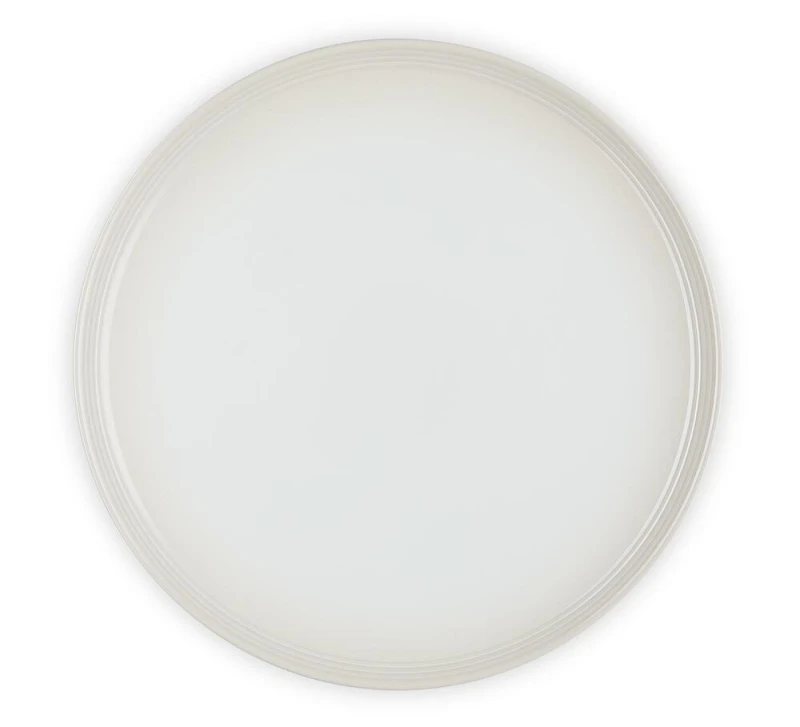 Le Creuset Speiseteller Coupe Steinzeug Meringue 27cm