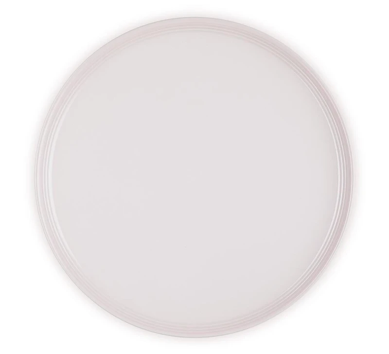 Le Creuset Speiseteller Coupe Steinzeug Shell Pink 27cm