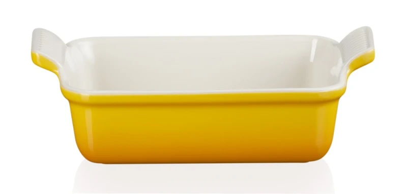 Le Creuset Auflaufform Tradition Steinzeug Nectar Gelb 26 cm