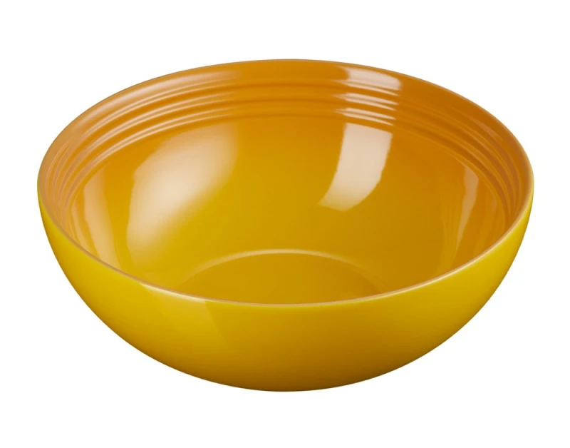 Le Creuset Salatschüssel Steinzeug Nectar Gelb 24cm