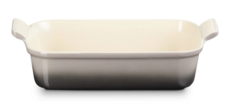 Le Creuset Auflaufform Tradition Steinzeug Flint Grau 26 cm