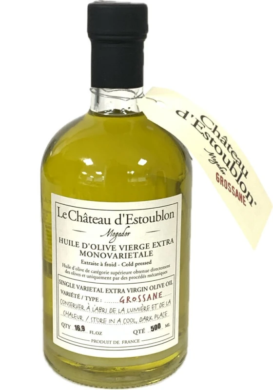 Château d'Estoublon Natives Olivenöl Extra - Grossane - 500 ml