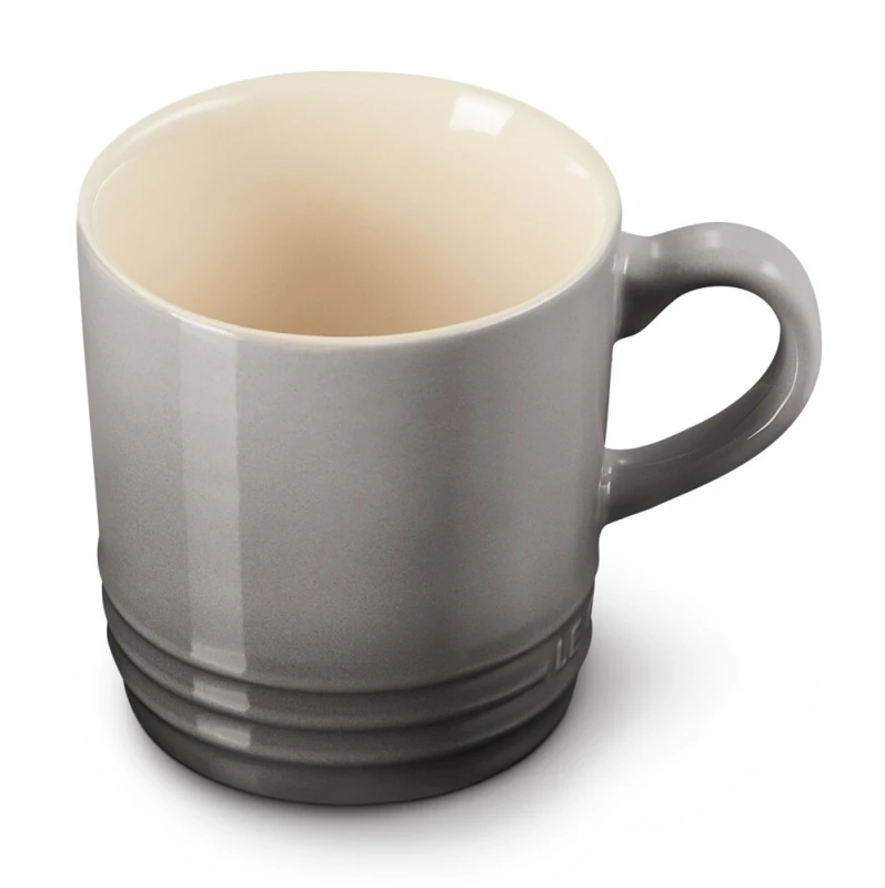 Le Creuset Tasse Becher Steinzeug Flint Grau 200 ml