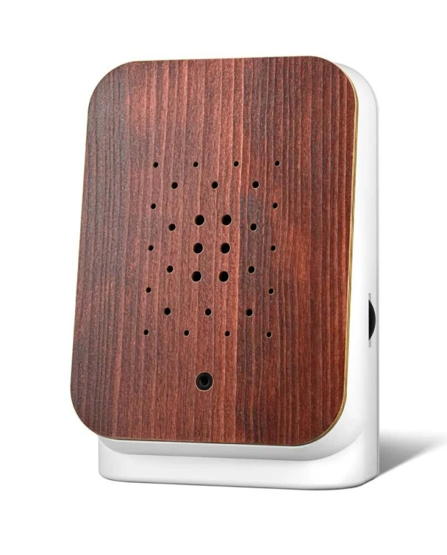 Junglebox Teak Style Holz Dschungelgeräusche mit Bewegungsmelder Entspannung