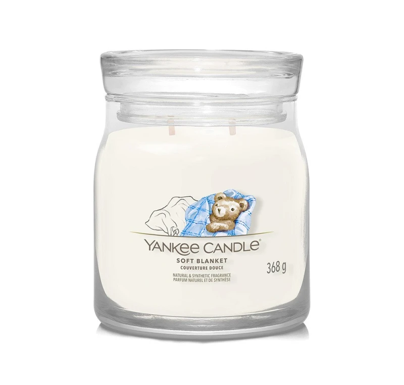 Yankee Candle Duftkerze Signature Soft Blanket 368 g