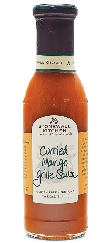 Stonewall Kitchen Curried Mango Grille Sauce BBQ Sauce 330 ml