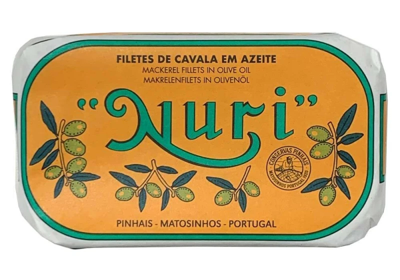 Nuri Makrelen-Filets in Olivenöl Portugal - Dose 125 g