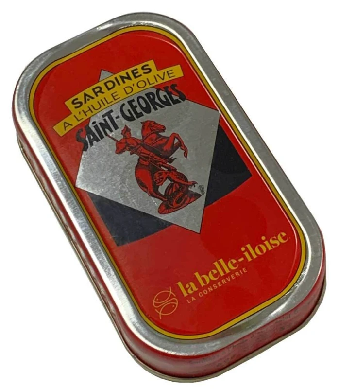 la belle-iloise Sardinen Saint-Georges in Olivenöl - Dose 69 g