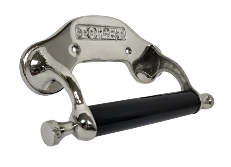 Toilettenpapierhalter Toilet Maritim Nostalgie Schiff Holz Vintage Antik-Stil