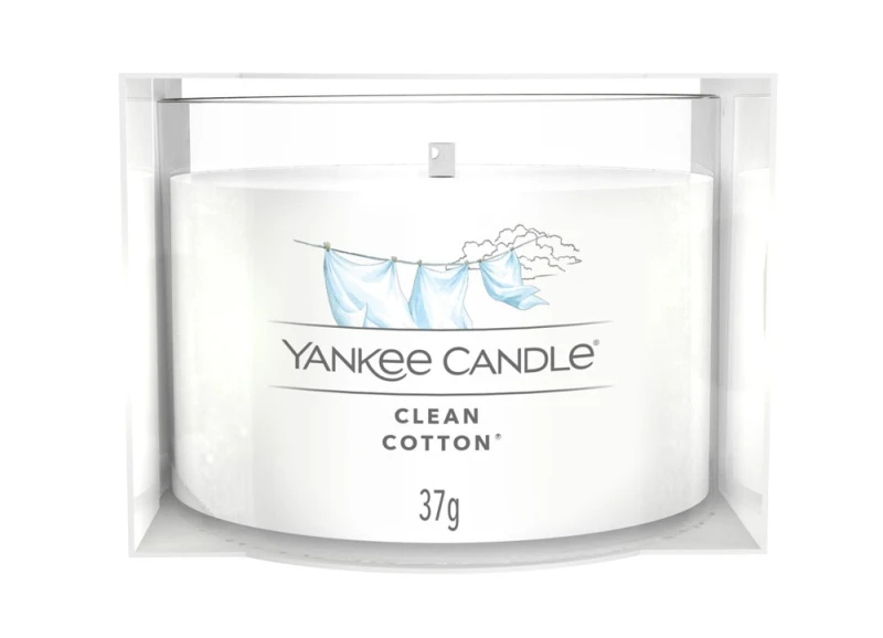 Yankee Candle Signature Votivkerze Clean Cotton 37g