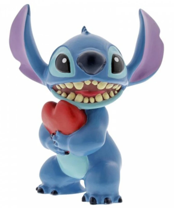 DISNEY Figur Stitch mit Herz Stitch Heart Lilo & Stitch 6 cm