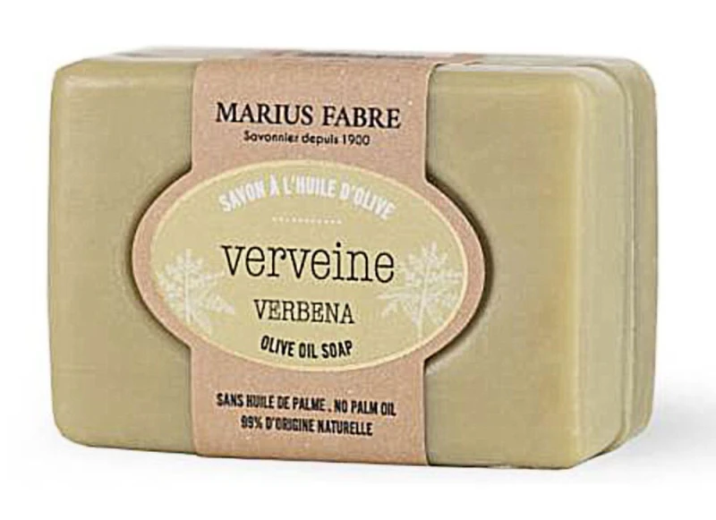 Marius Fabre Bio-Olivenöl Seife Eisenkraut (Verveine) ohne Palmöl 100g
