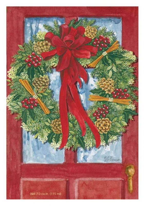 Fresh Scents Duft Sachet Large - Red Door Wreath - Weihnachtsduft Duftsäckchen