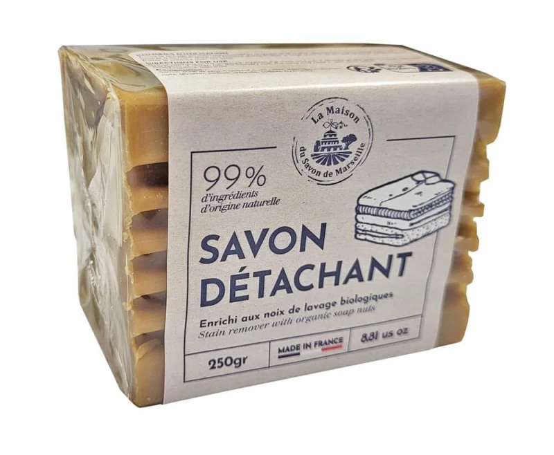 Fleckenentferner Seife Waschseife Natürliches Fleckentfernungsmittel 250g