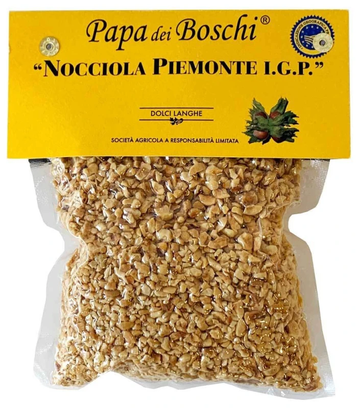 Papa dei Boschi Haselnüsse Piemont Gehackt Geröstet 200 g