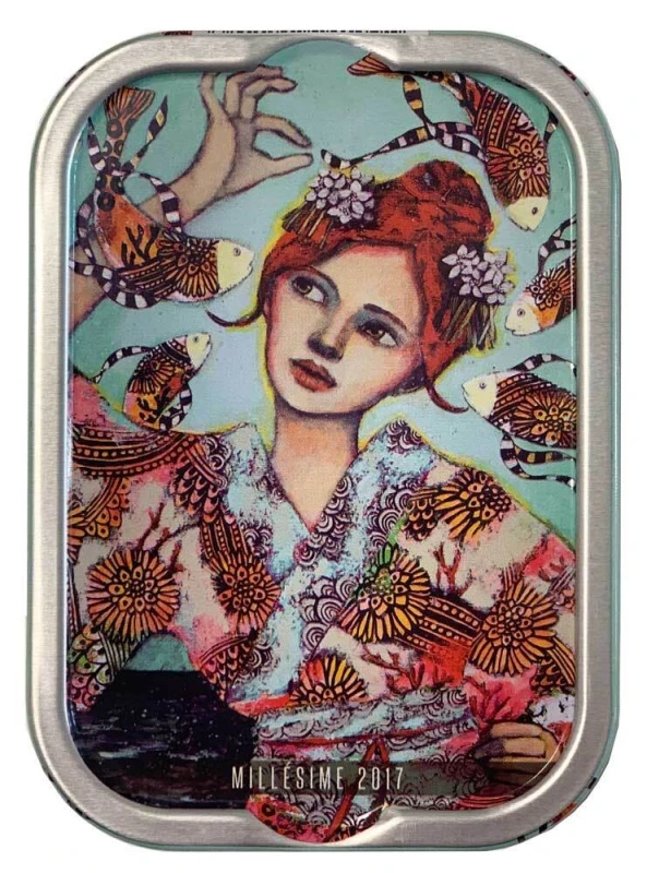 La Perle des Dieux Jahrgangssardinen 2017 Mademoiselle Perle - Dose 115 g