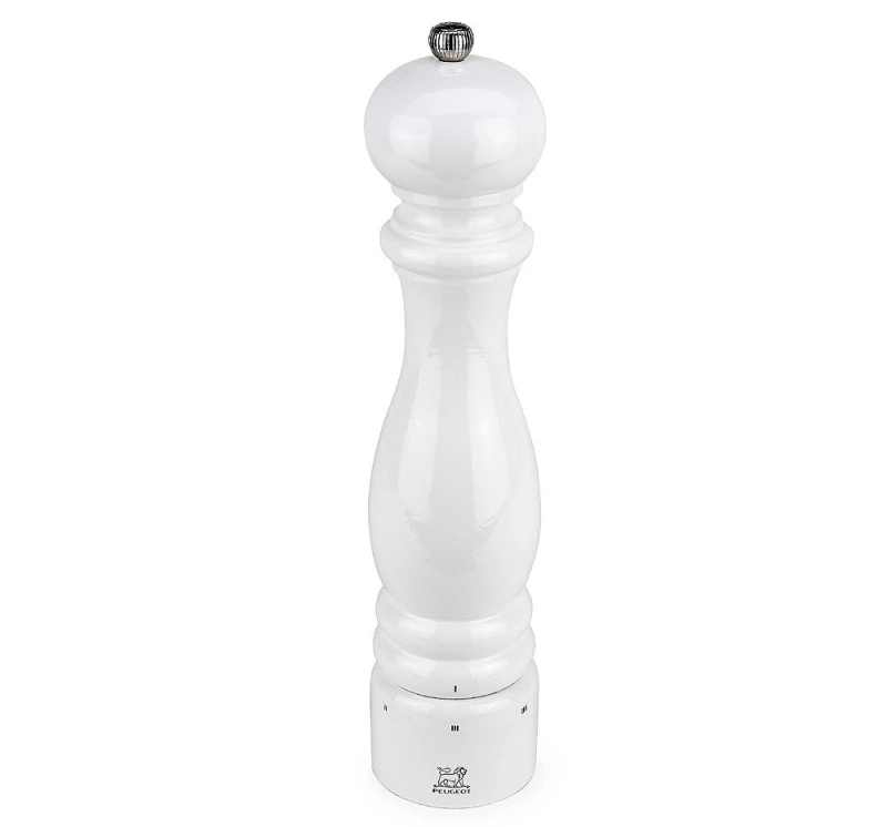 Peugeot Paris Salzmühle Holz Weiß Lackiert U-Select 30cm