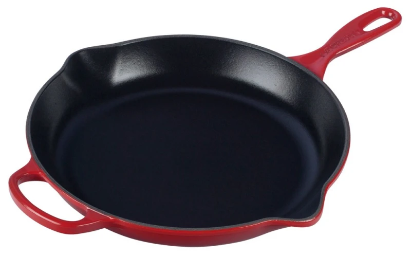 Le Creuset Brat- und Servierpfanne Gusseisen Kirschrot 23cm