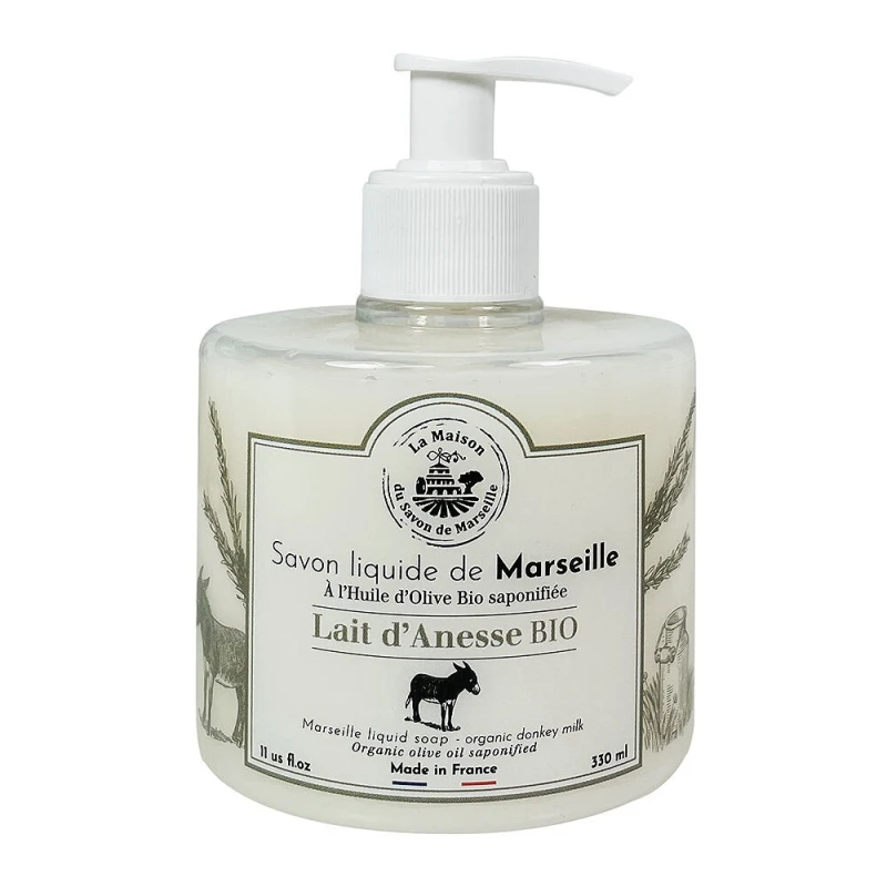 Flüssigseife mit Eselsmilch (Lait D`Anesse) aus Frankreich 330 ml