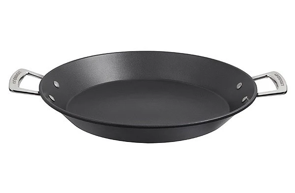 Le Creuset Aluminium Paella Pfanne Antihaft Spezialform 32cm