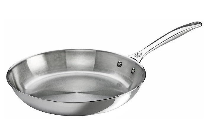 Le Creuset Pfanne Flach 3-Ply PLUS Edelstahl 20cm