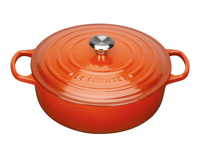 Le Creuset Gourmet-Bräter Signature Gusseisen Ofenrot 30cm