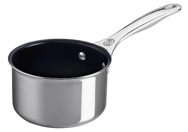 Le Creuset Milchtopf 3-Ply PLUS Edelstahl Antihaft 14cm