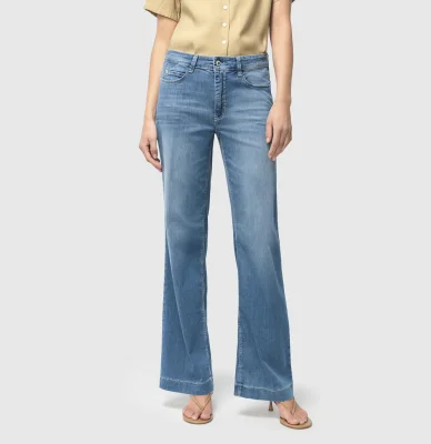 MAC Jeans Dream Wide summer mid blue wash