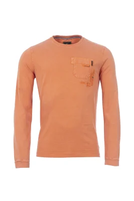 Questo Langarmshirt HarveyQU fox red