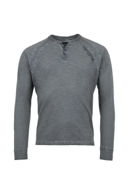 Questo Langarmshirt HannoQU light petrol