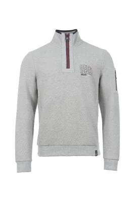Questo Sweatshirt HelmarQU grey melange