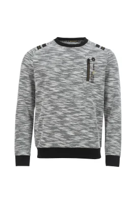Questo Sweatshirt HenryQU black melange