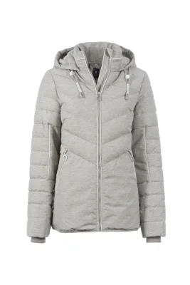 Soquesto Winterjacke OrelySOQ dark sand melange