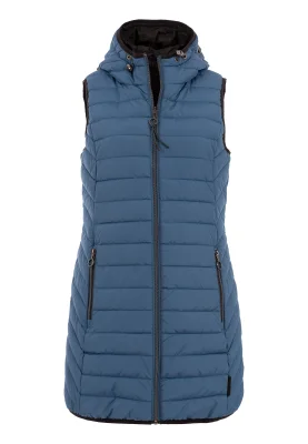 Soquesto Weste Lionella mittelblau