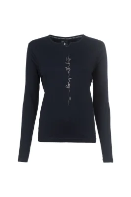 Soquesto Langarmshirt OpikaSOQ navy