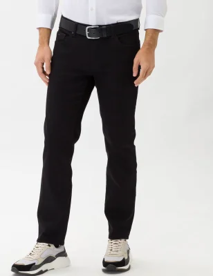 Brax Jeans Cadiz Straight Fit perma black extra lang
