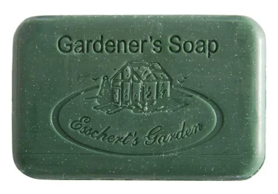 Esschert Gärtnerseife mit Bimsstein Gartenseife Peeling Seife 100g