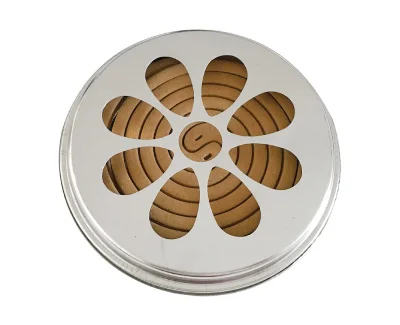 10 Citronella Rauchspiralen mit Halter Zitronengras Citronella-Duft