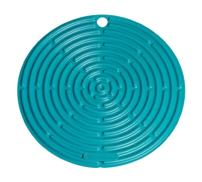 Le Creuset Topflappen Rund Silikon Karibik