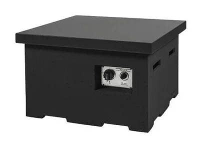 Happy Cocooning Deckel für Feuertisch gross quadratisch schwarz