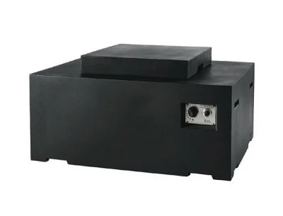 Happy Cocooning Deckel für großen Feuertisch rechteckig & quadratisch schwarz