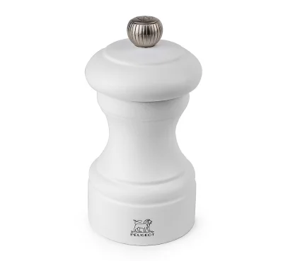 Peugeot Bistro Salzmühle Holz Weiß Matt 10cm